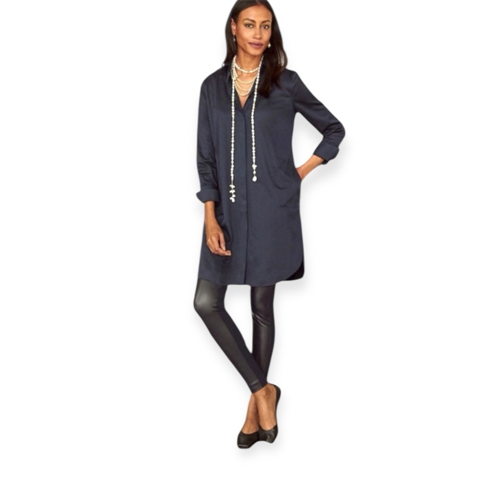 Chico’s Button Up Tunic Top - Picture 4 of 11